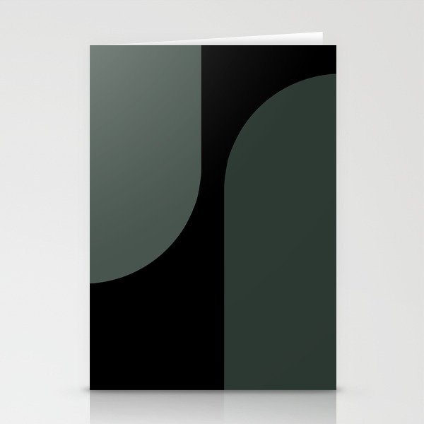 Modern Minimal Arch Abstract VIII Stationery Cards
