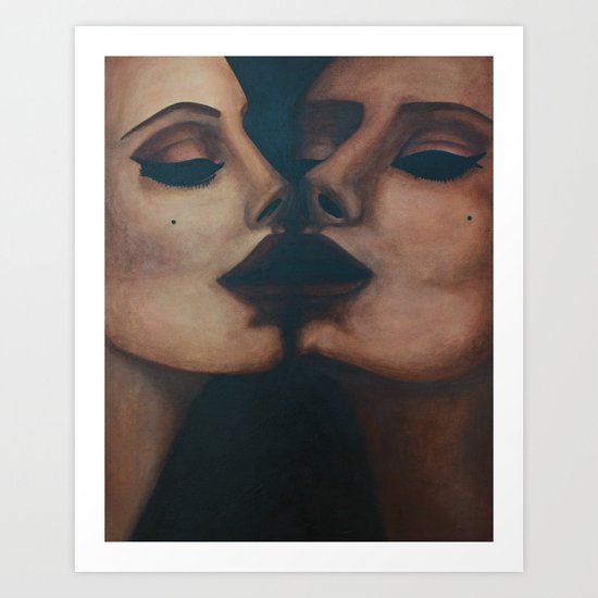 Mirror, Mirror Art Print