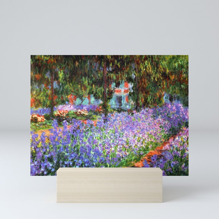 Giverny Mini Art, The Artist S Garden At Giverny Print
