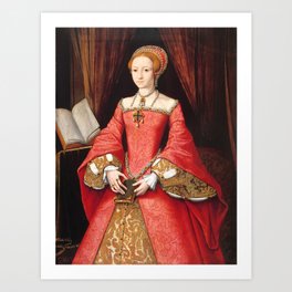 The Blood countess - Elizabeth Bathory Art Print