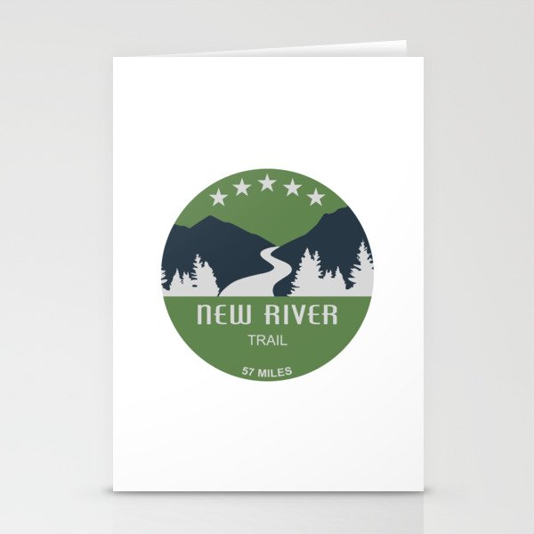 New River Trail Virginia Stationery Cards