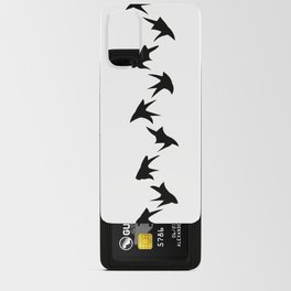 Black birds Android Card Case