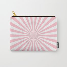 Starburst (Pink/White) Carry-All Pouch