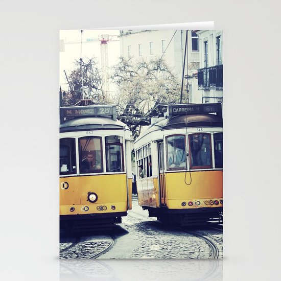 Yellow Lisbon Stationery Cards