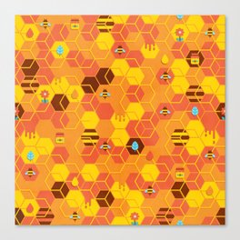 bees Canvas Print