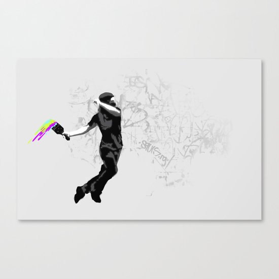 We need more color! Canvas Print