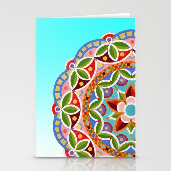 Circus Mandala Stationery Cards
