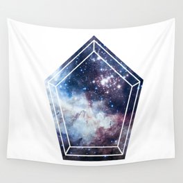 Pentagon Universe Wall Tapestry