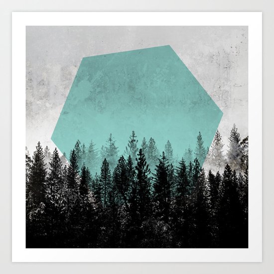 Woods 3 Art Print