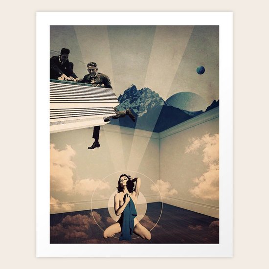 Holding On Art Print