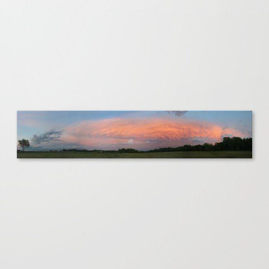 Cotton Candy Sky Canvas Print