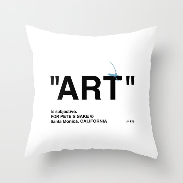 "ART" Throw Pillow