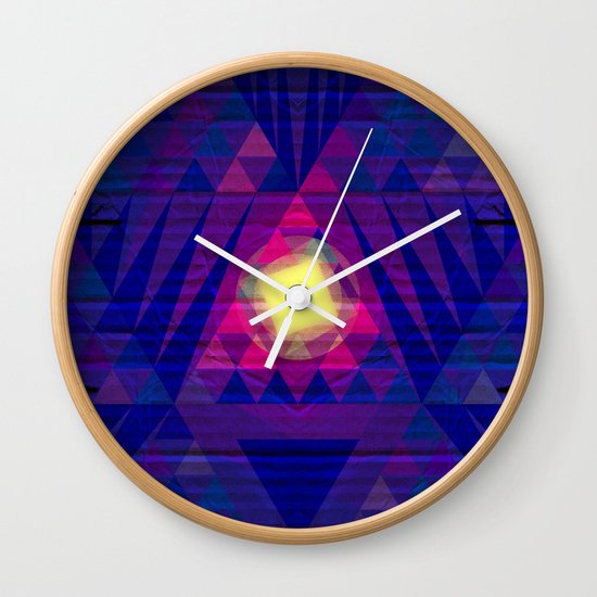 Intergalactic Sunrise Wall Clock