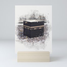 Masjid al-Haram, Kabaah, Mecca, Saudi Arabia Mini Art Print