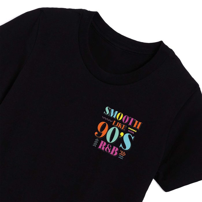 Smooth Like 90's R&B Retro Music Kids T Shirt