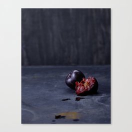 Plums Canvas Print