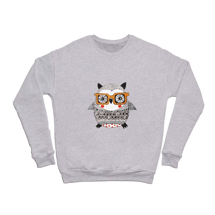 Owl art printable Crewneck Sweatshirt