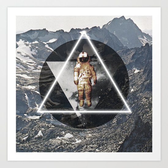 Rocket Man Art Print