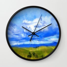 cloudy with a chance of meatballs Wall Clock