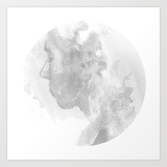 100 Circles Art Print