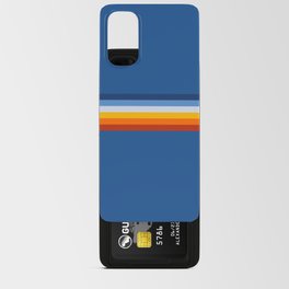 Badanas - Classic 70s Summer Style Retro Stripes Android Card Case