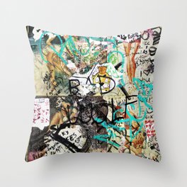 Bad Wolf Throw Pillow