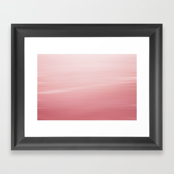 Pink Ombré Framed Art Print