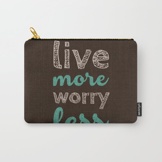 More or Less Carry-All Pouch