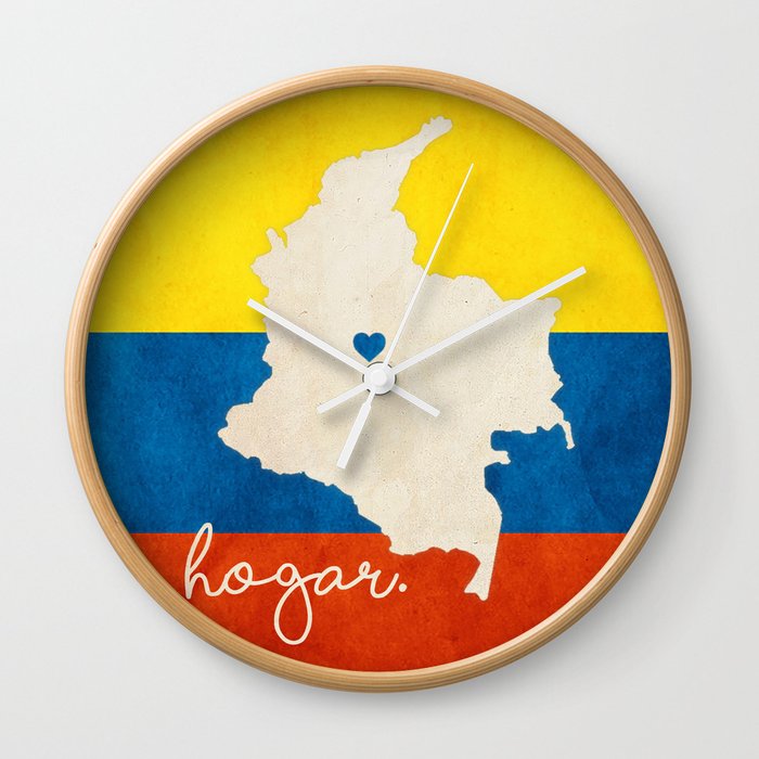 Colombia Wall Clock