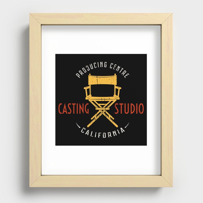 Casting Studio Recessed Framed Print