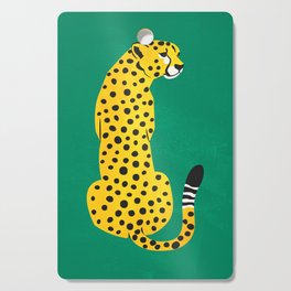 The Stare: Golden Cheetah Edition Cutting Board