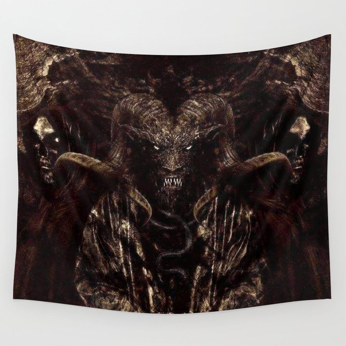 Baphomet clearance wall tapestry