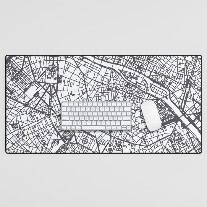 Paris, France Desk Mat