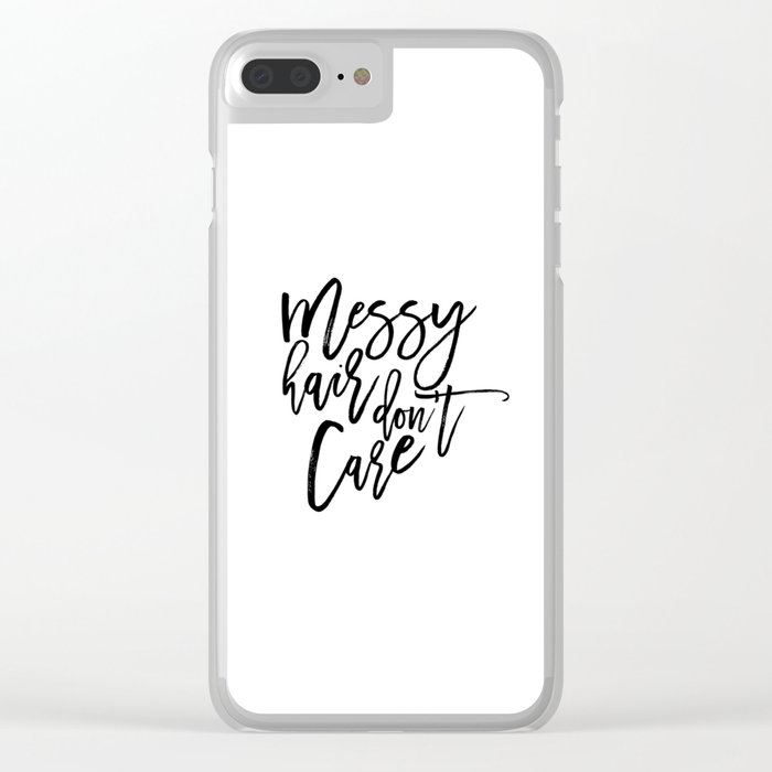 Messy Hair Dont Care Fashion Wall Art Primpin Aint Easy Fashion