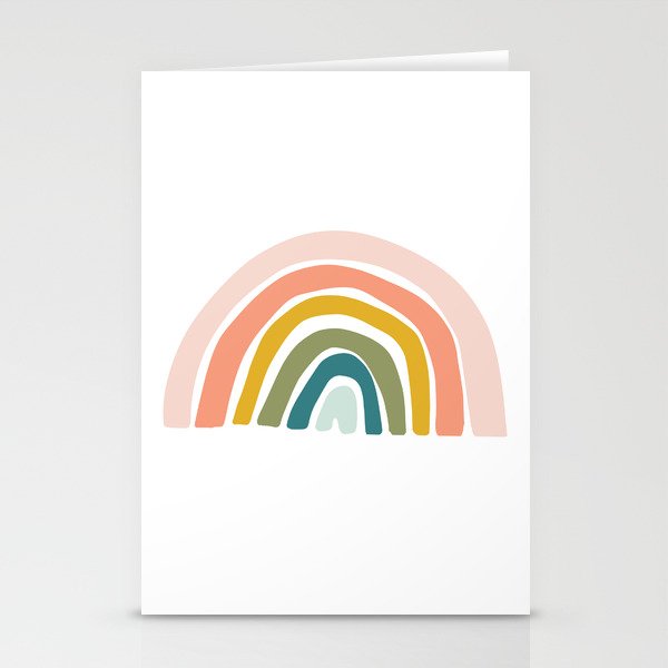 PRIDE Doodle Rainbow Stationery Cards