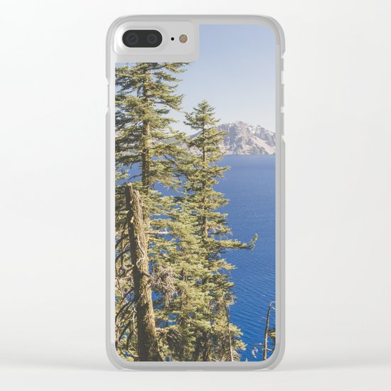 Cabin at the Lake Clear iPhone Case