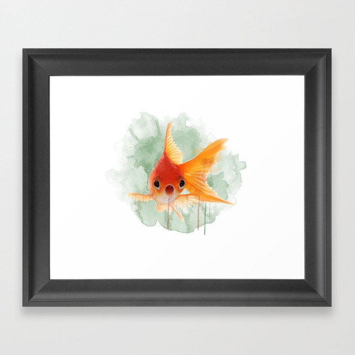 Goldfish Framed Art Print