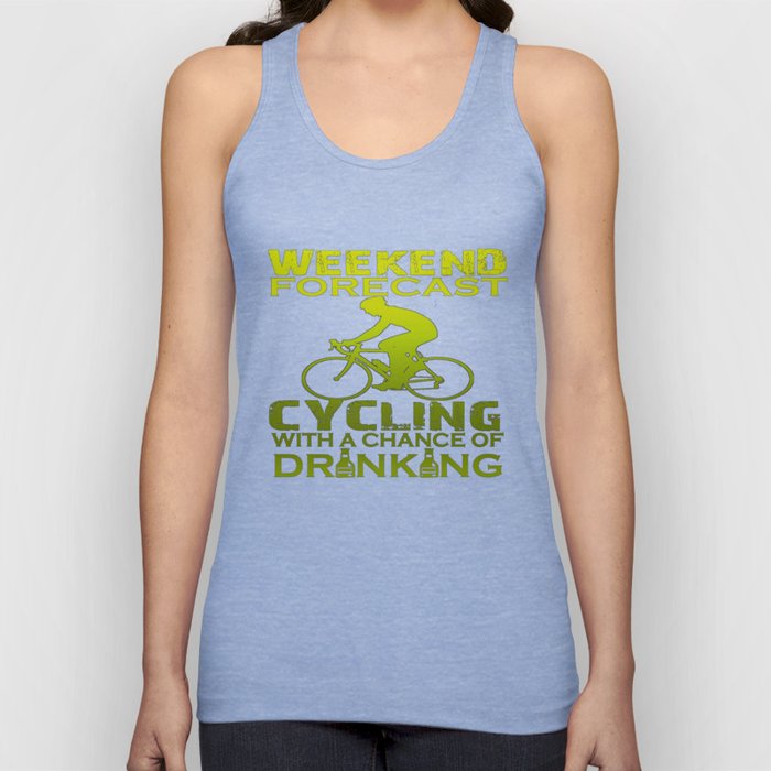 WEEKEND FORECAST CYCLING Tank Top