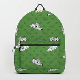 Dad Shoes (Green Grass) Backpack