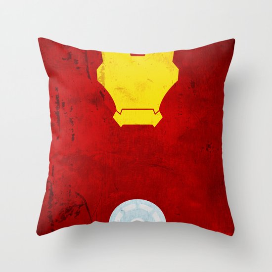 Iron Man Throw Pillow