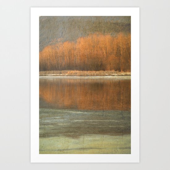 Winter Hues Art Print