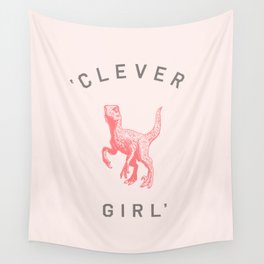 Clever Girl Wall Tapestry