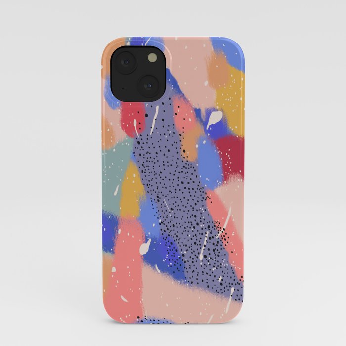Color painting iPhone Case