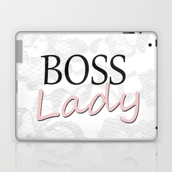 Boss Lady Laptop & iPad Skin