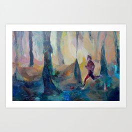 Running Art Print