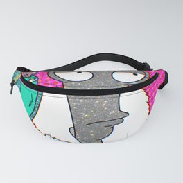 Psychedelic Roger the Alien  Fanny Pack