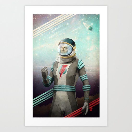 Stardust to Stardust Art Print