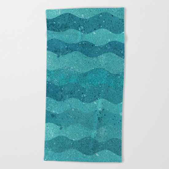 W\VE BRE\K Beach Towel