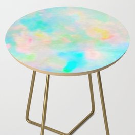 Watercolor Opal Side Table
