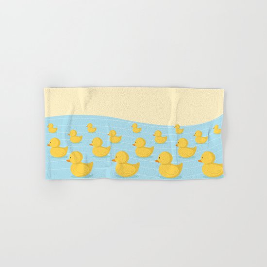 Rubber Duckie Army Hand & Bath Towel